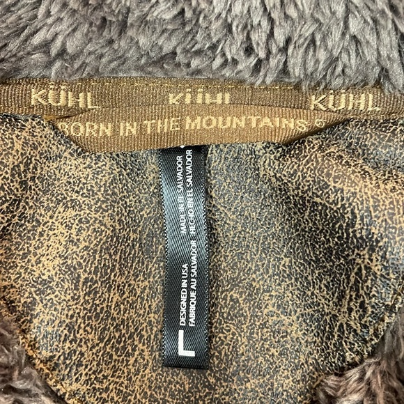 Women’s KUHL Flight Jacket. Color-Breen. Size Large. Zip in hood. NWT - Picture 6 of 8